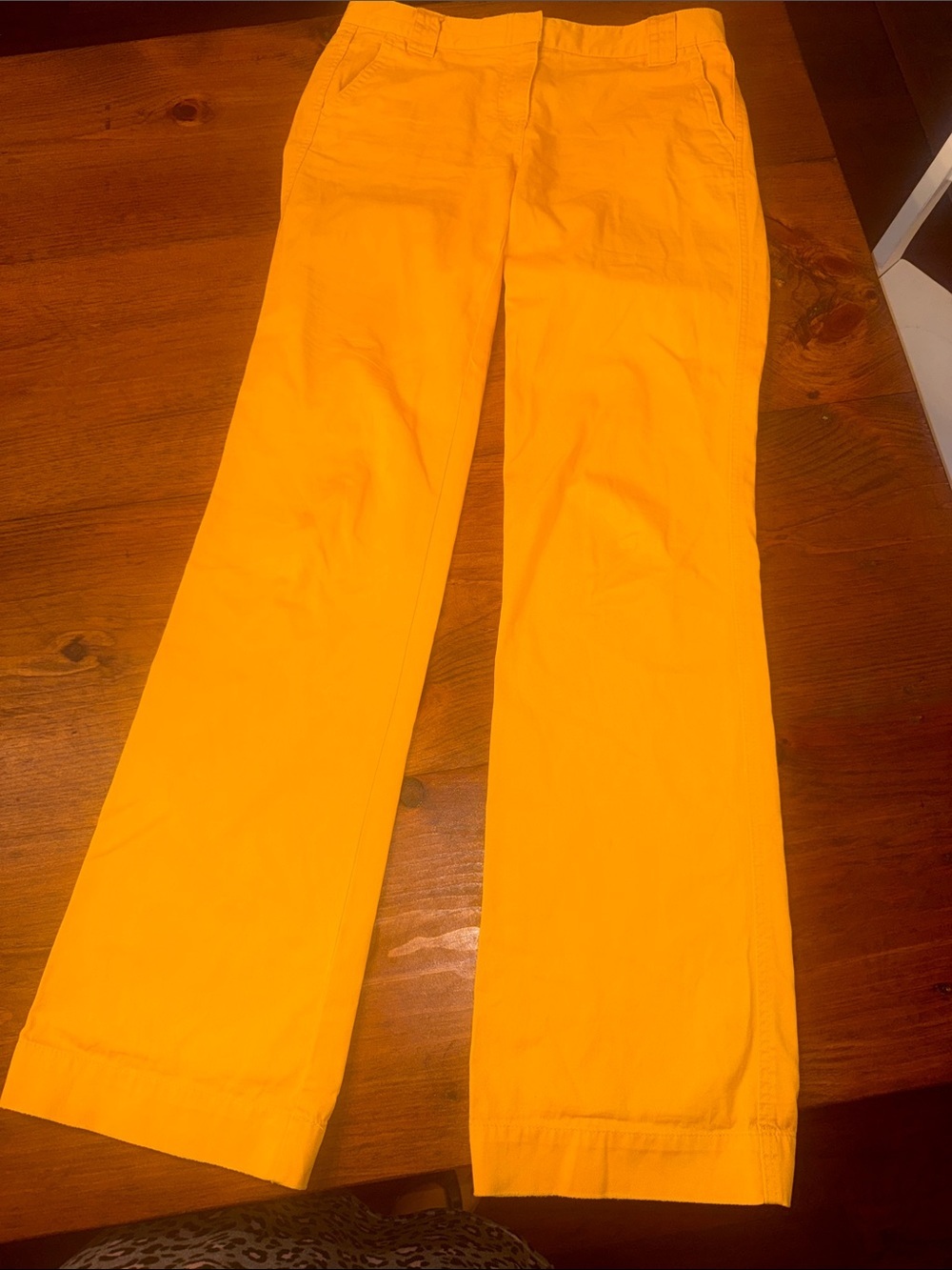 J. Crew mustard yellow Chino Pants